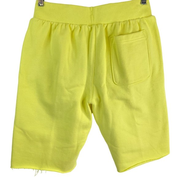 Champion Hoodie Lg & Med Shorts Set L Ink Shadow Reverse Weave Hoodie Cadmium Nw - Picture 10 of 13